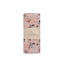 Citrine Leaf Print Swaddle Pink Leaves