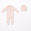 Baby Blossom Footie Set - Whisper Rose