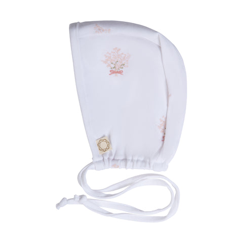 Baby's Breath Bonnet White/Misty Rose