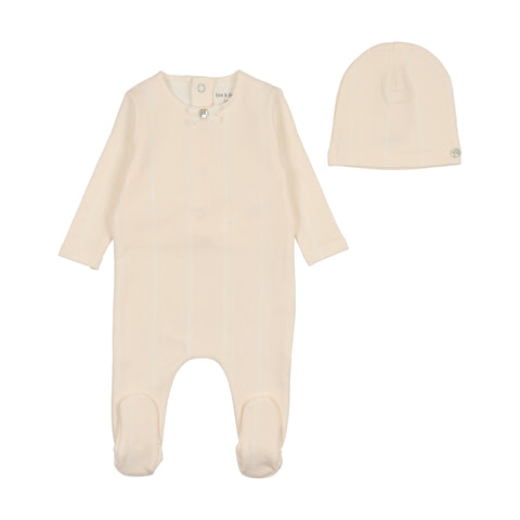 Chevron Print Blush Pink