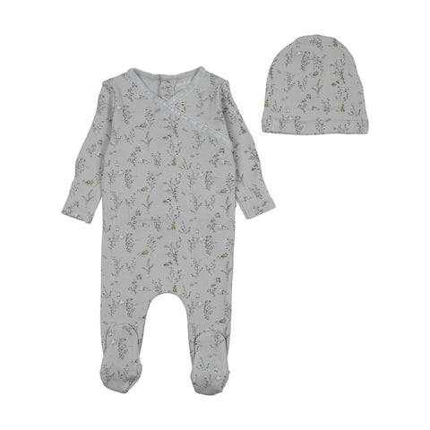 Countryside Quaint Footie/Beanie - Boys Print