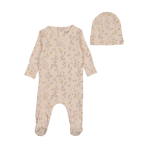 Countryside Quaint Footie/Beanie - Girls Print