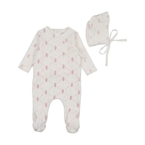Storytime Series Footie/Beanie - Chalk White Girls
