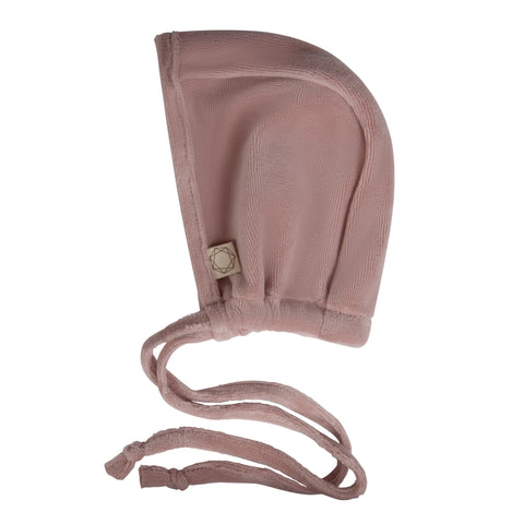 Embroidered Garden Bonnet Rose Clay