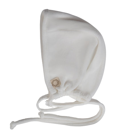 Embroidered Garden Bonnet White/Blue