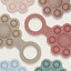 Poppin Rattle Teether - Flower