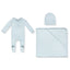Baby Blossom Layette Set - Whisper Blue