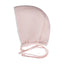 Lace Trim Bonnet Pink