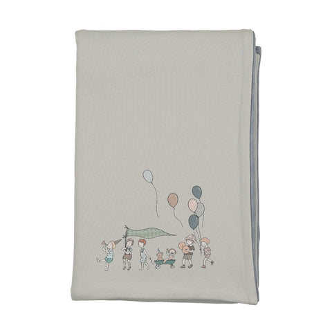 Little Tot Parade - Blue Mist Blanket
