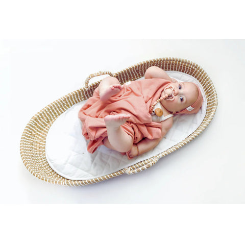 Ribbed Swaddle Beanie Set