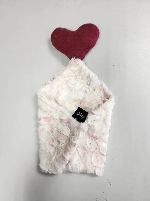 Winx & Blinx Owl Mauve Heart Mini Minky Lovey