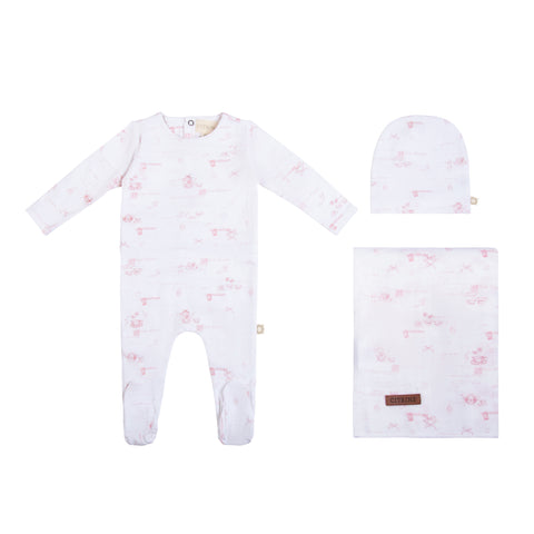 Tea Party Set Rust Dark