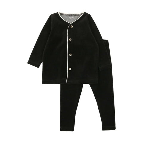 Velour Loungewear Black
