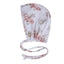 Vintage Floral Bunches Bonnet Pink/White