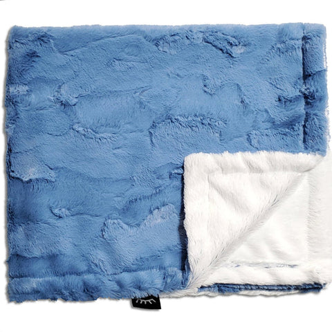 Winx & Blinx Cobalt Frost Minky Blanket