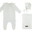 Citrine Smocked Collar Set Warm White